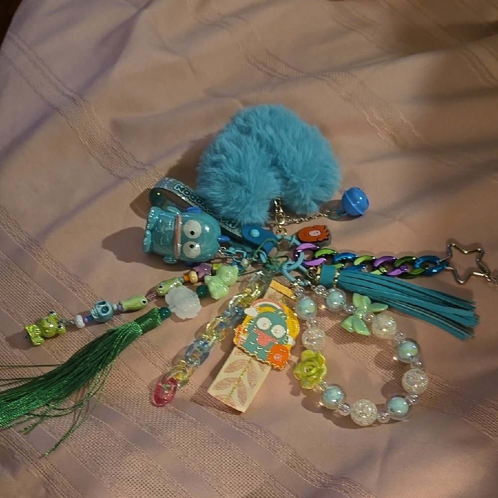 Sanrio Hangyodon Charm Keychain/Dangler
